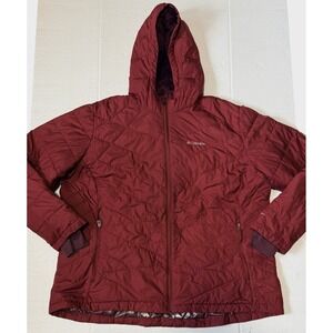 COLUMBIA Omni-Heat Heavenly Hooded - Women's Insulated Quilted Jacket - 3X-Large